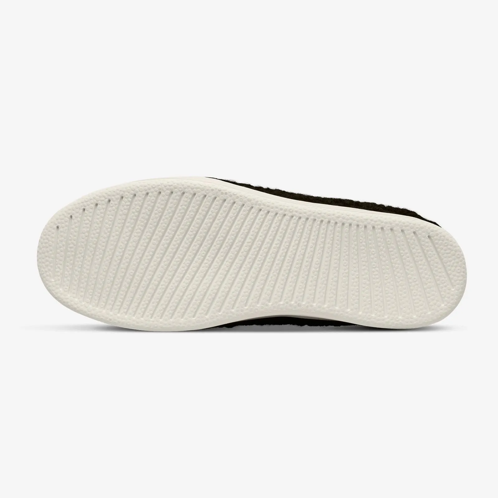Allbirds Wool Lounger Fluffs- LIMITED EDITION: Natural Black (Cream Sole)