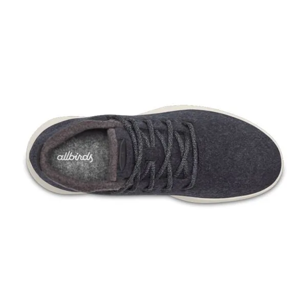 Allbirds Wool Runner-up Mizzles - LIMITED EDITION:  Natural Black (White Sole) EX