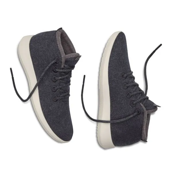 Allbirds Wool Runner-up Mizzles - LIMITED EDITION:  Natural Black (White Sole) EX