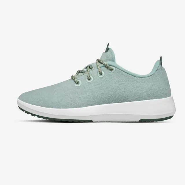 Allbirds Wool Runners Mizzles - CLASSICS: Light Green Color (White Sole)