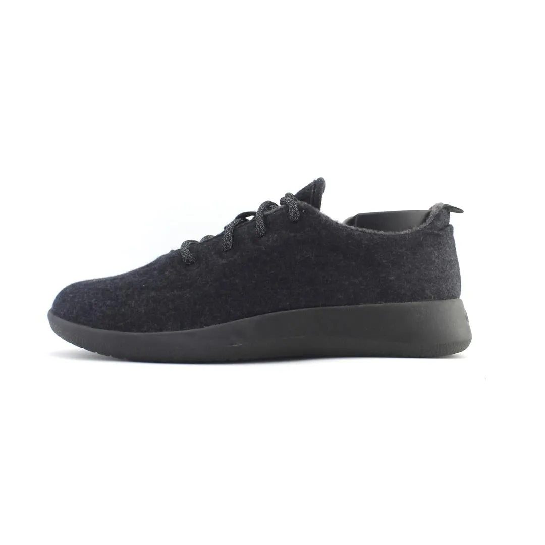 Allbirds Wool Runners - Natural Black (Black Sole) EX