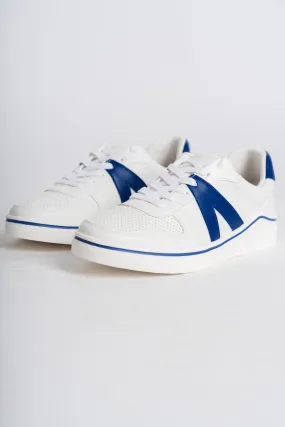 Alta color block sneaker white/blue