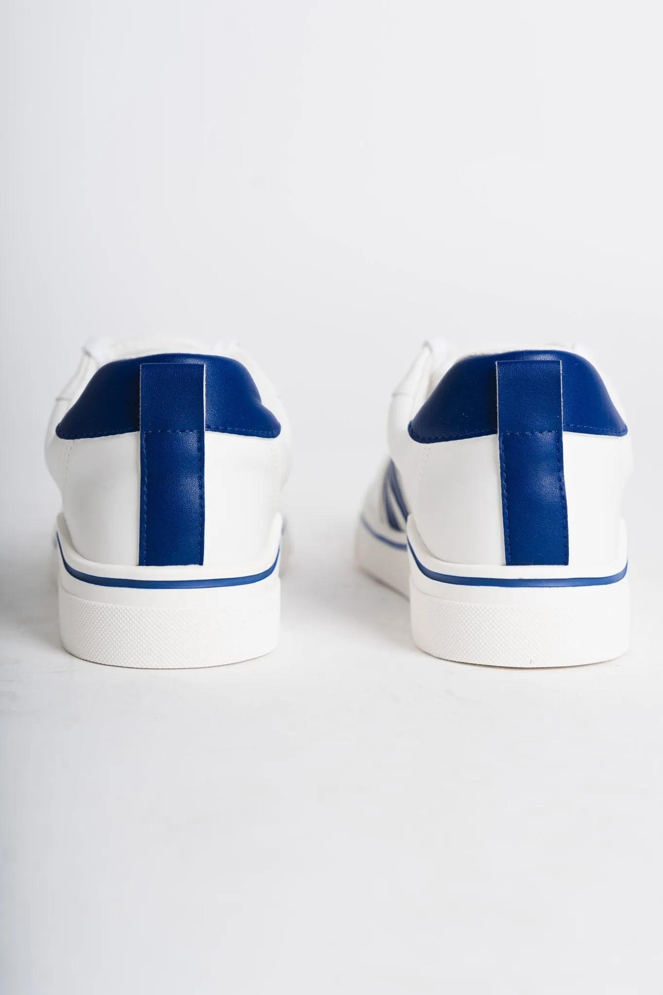 Alta color block sneaker white/blue
