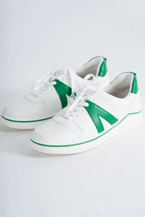 Alta color block sneaker white/green
