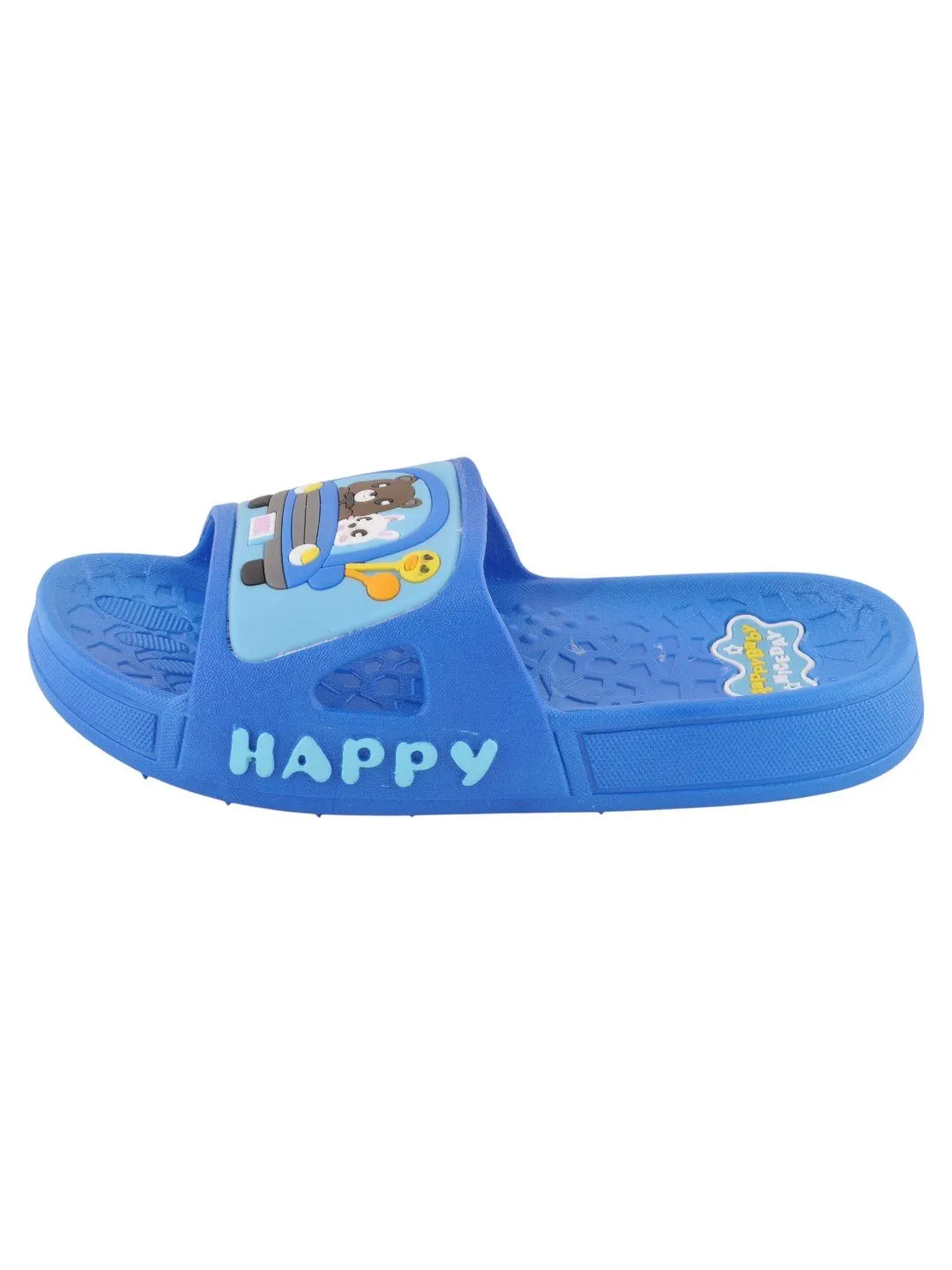 Bear and Bunny Car Design Slides for Boys - Blue