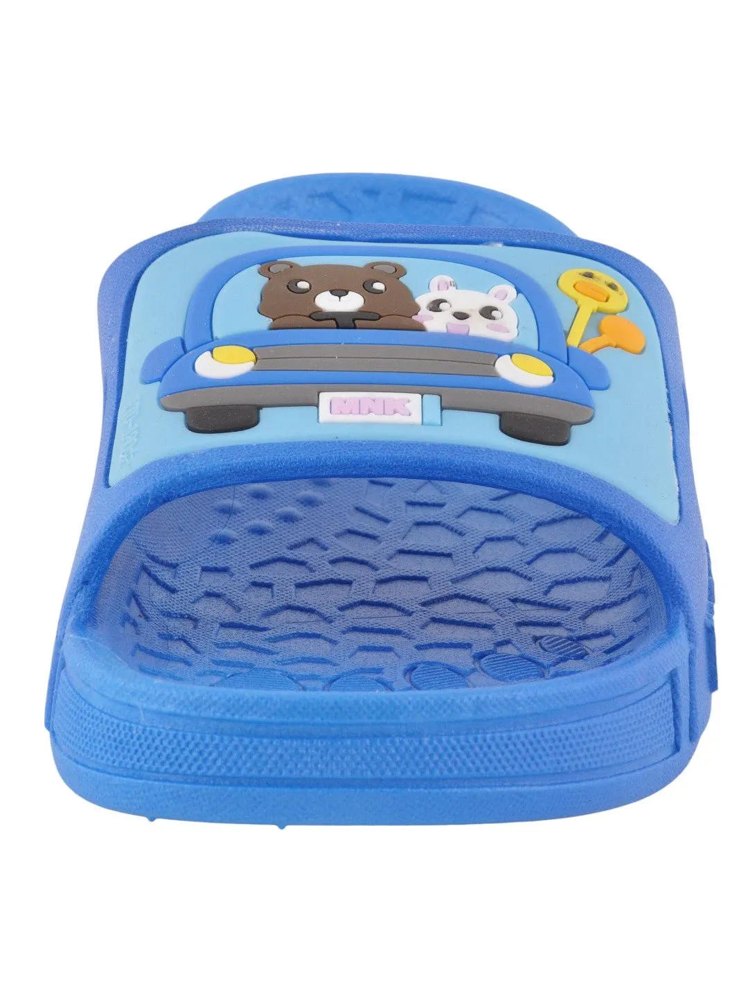 Bear and Bunny Car Design Slides for Boys - Blue