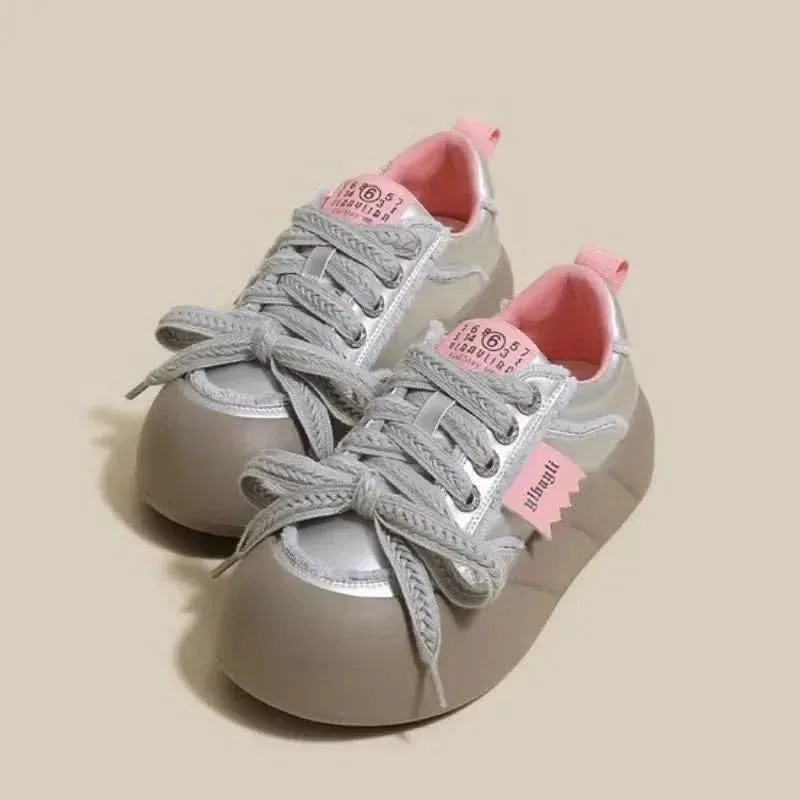 Cute Trendy Platform Sneakers for Women - Stylish