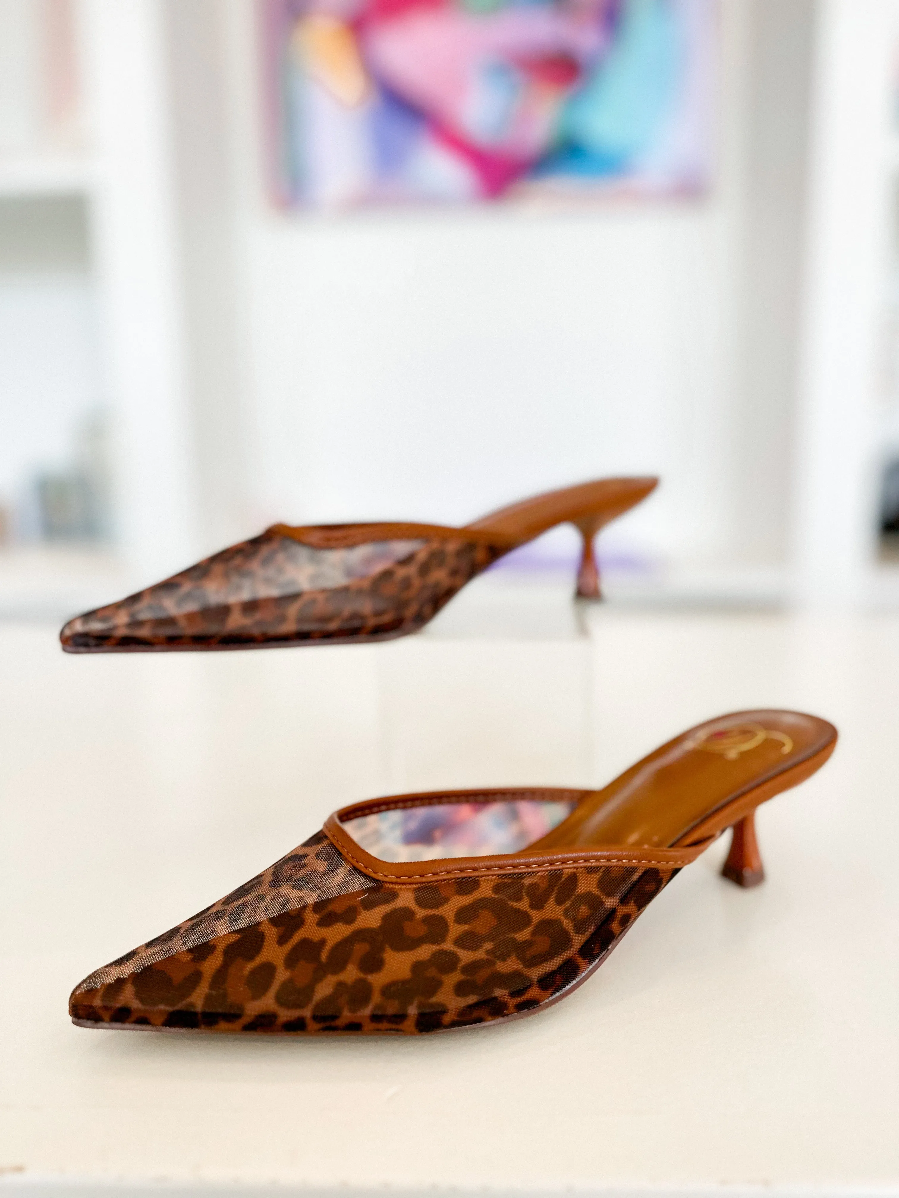 Extany Leopard Heel