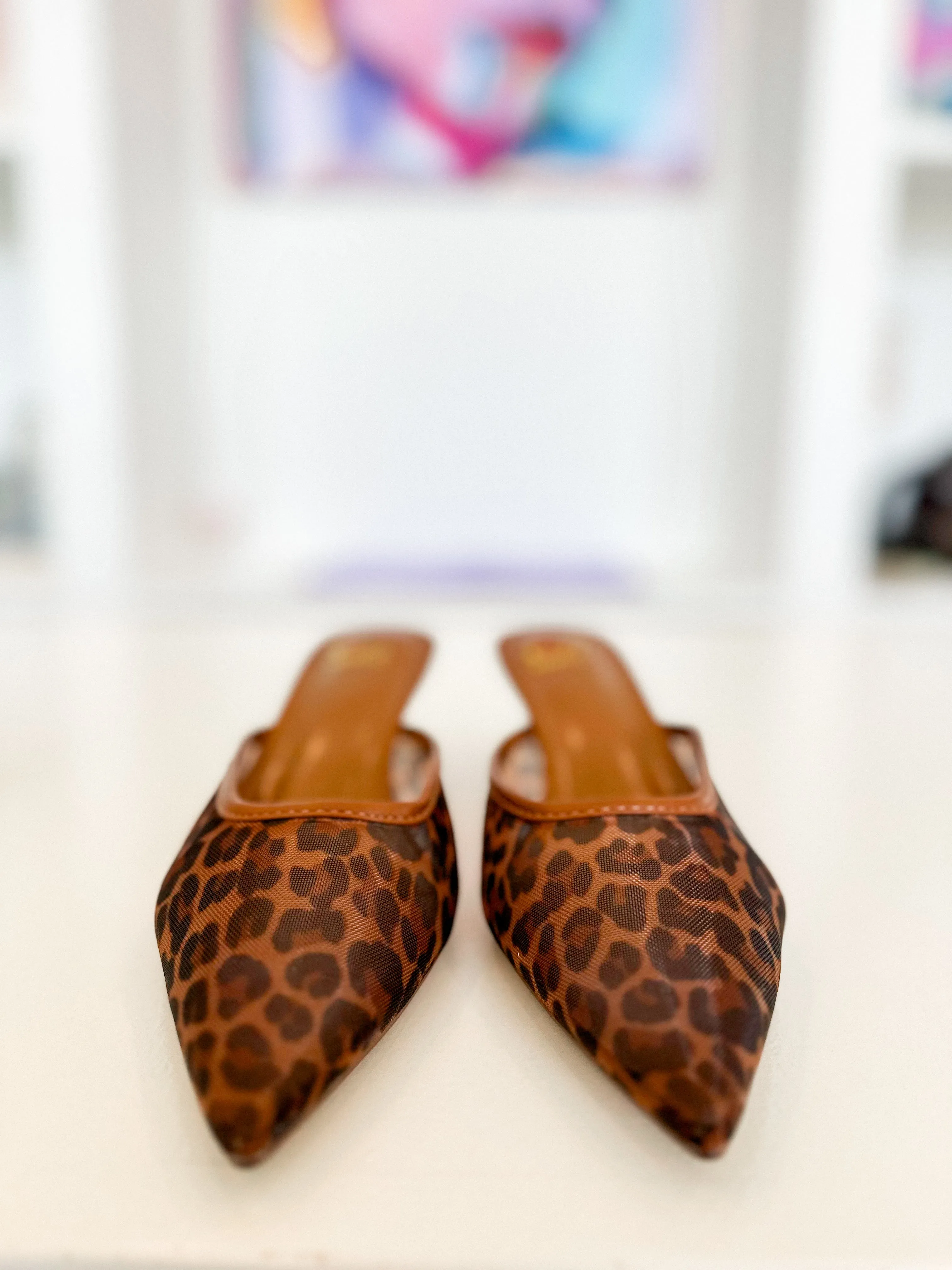 Extany Leopard Heel
