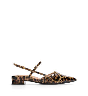 Firecrown 2 Leopard Patent Leather Flats