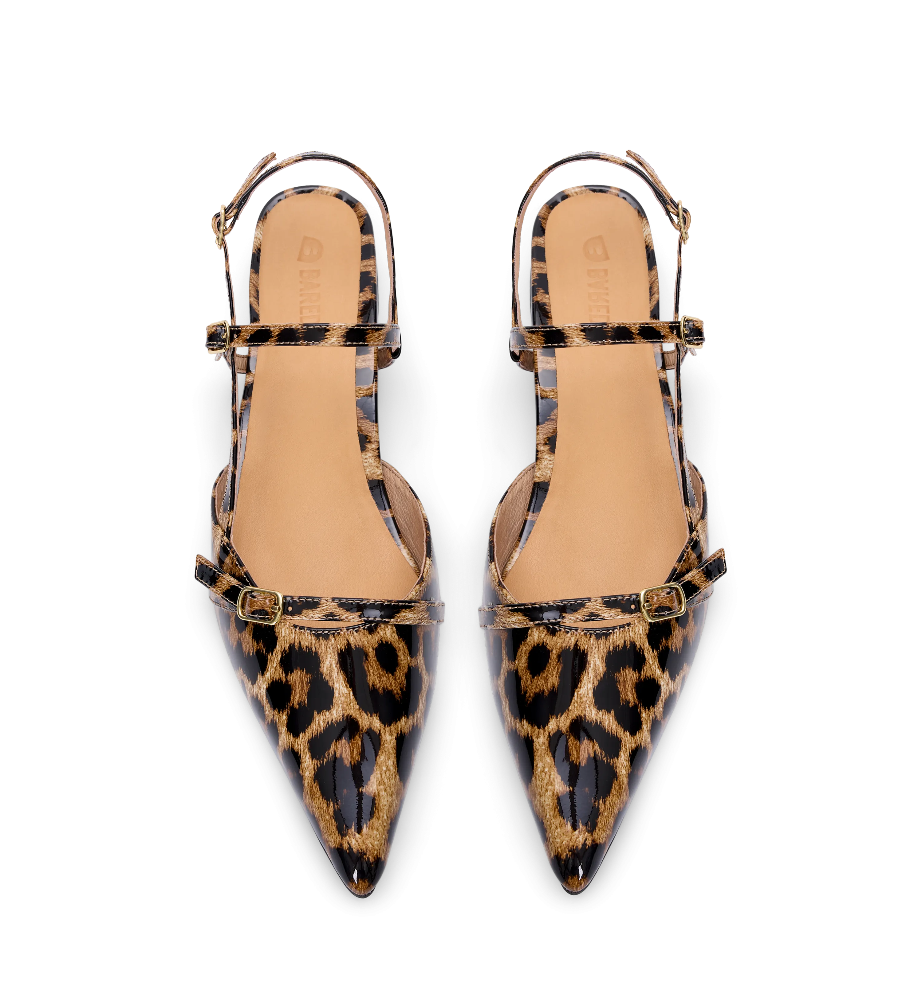 Firecrown 2 Leopard Patent Leather Flats
