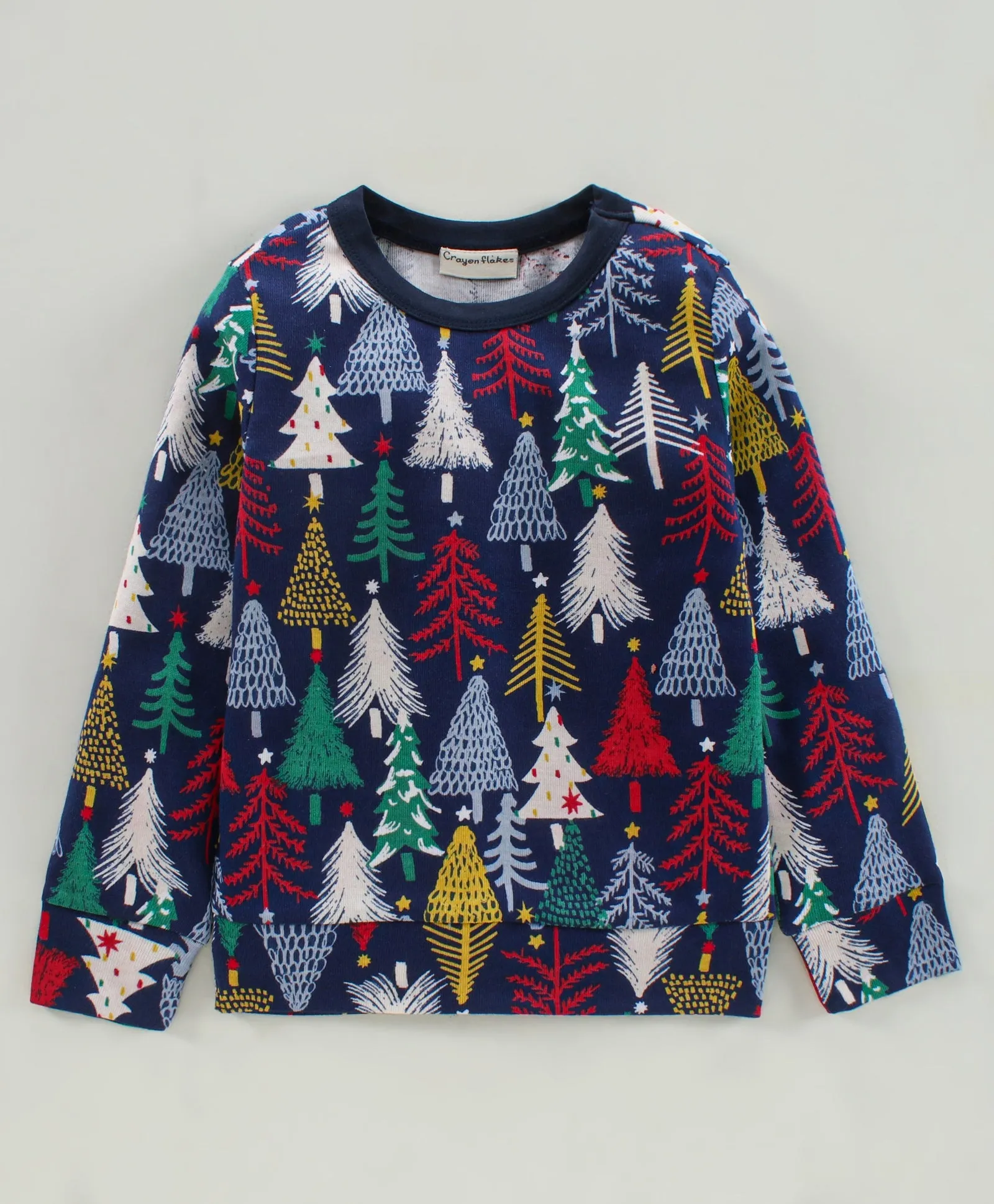 Forest Printed Top with Leggings Set