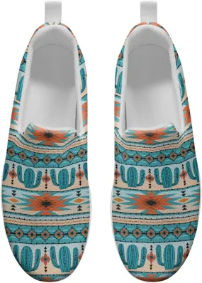 Howilath Slip on Sneakers Womens Platform Shoes Casual Sport Shoes Anti-Skid Running Sneakers with Thick Rocking Bottom