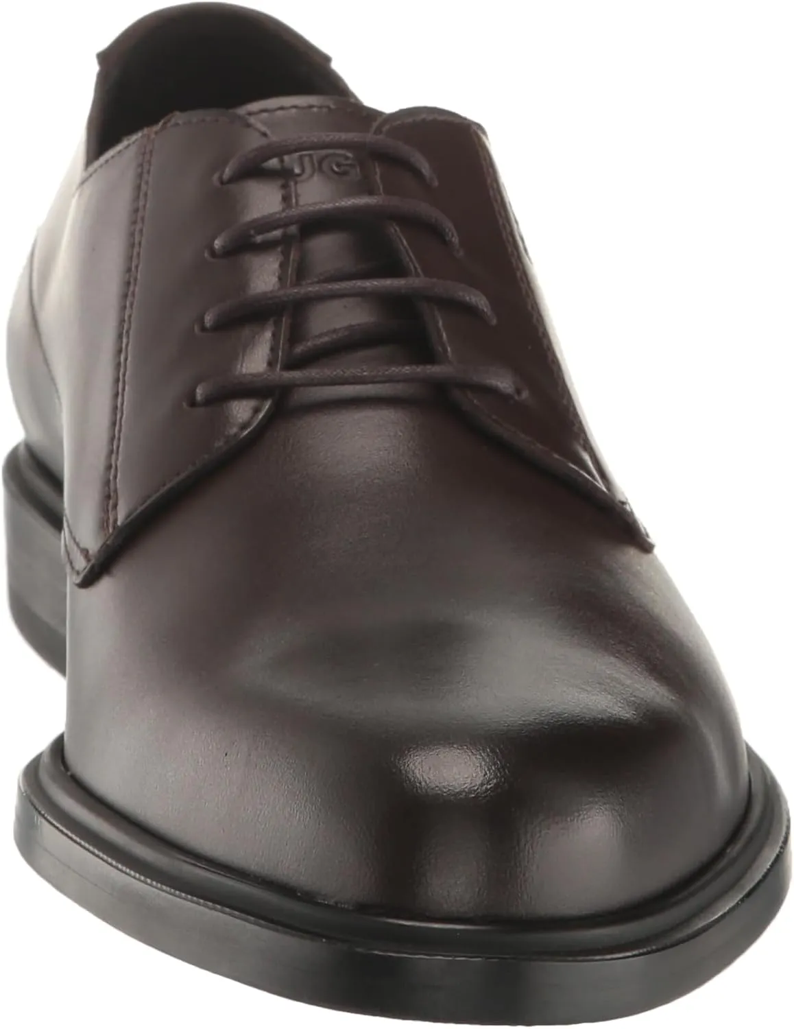 HUGO Men's Kerr Shiny Leather Derby Dress Shoe Oxford