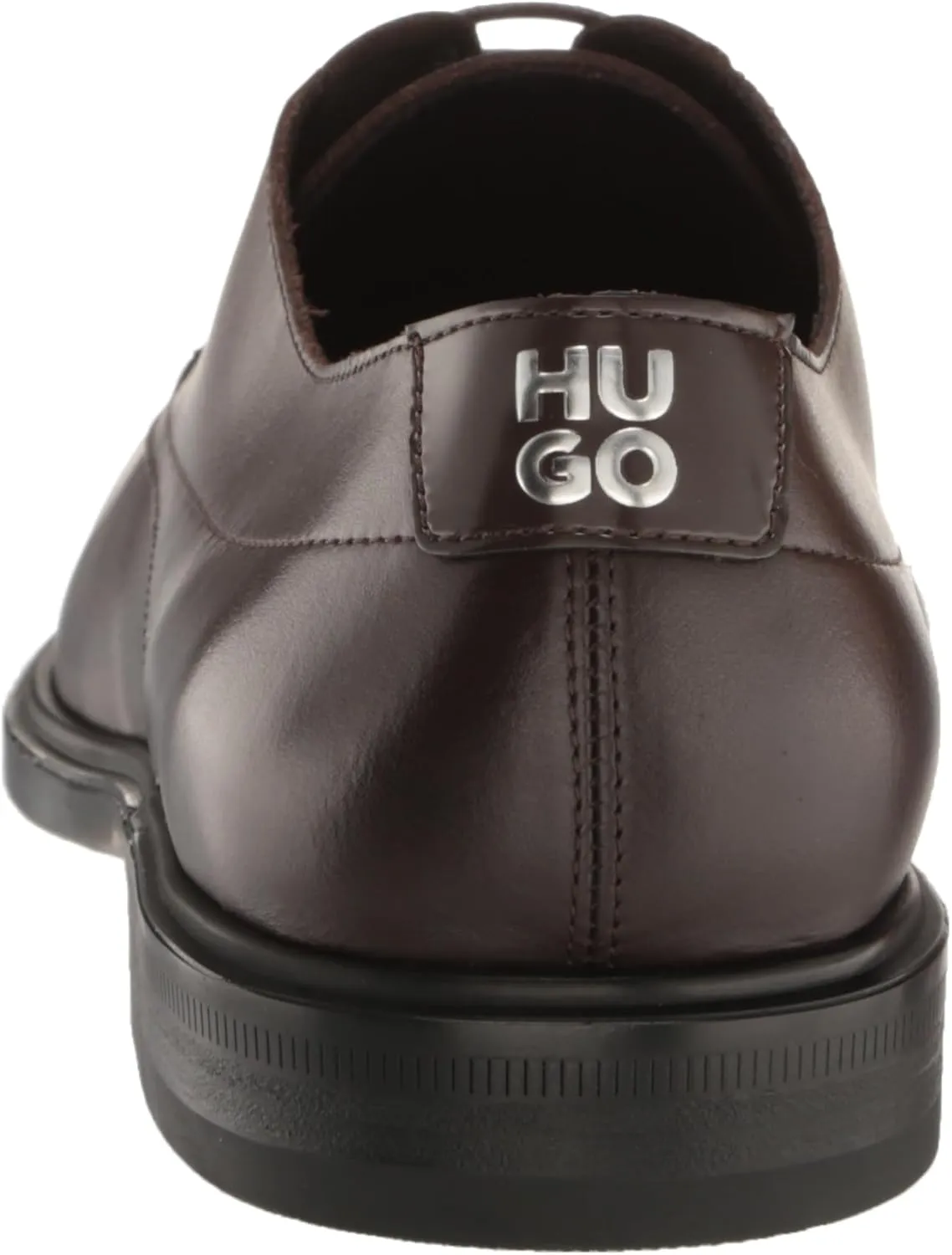 HUGO Men's Kerr Shiny Leather Derby Dress Shoe Oxford
