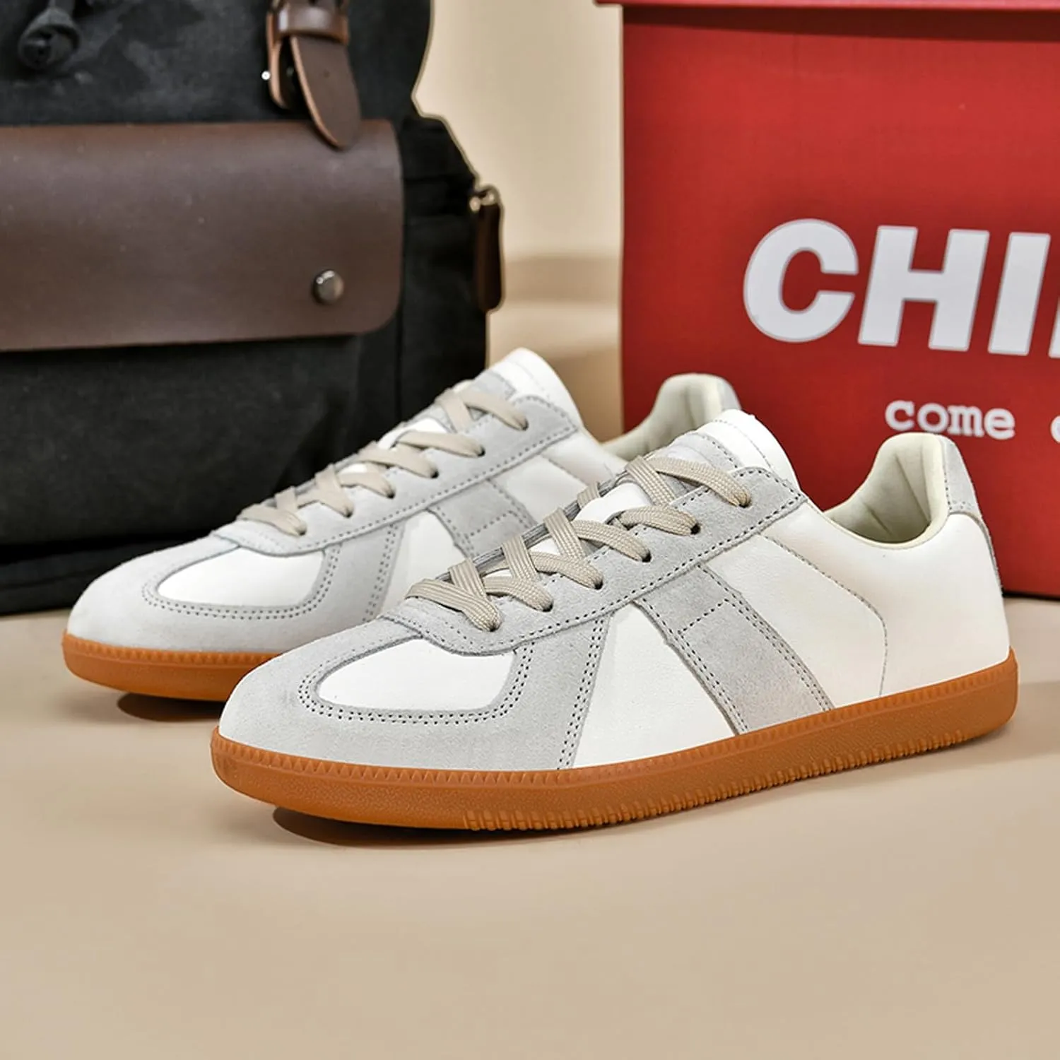 ihinzry Fashion Sneakers for Women 2024 Gum Sole Sneakers Women Tennis Shoes