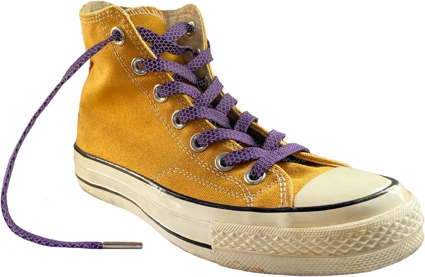 Iron head Flat Shoe Laces Reflective,for Sport Sneakers Skates Boots 9 Different Lengths 6 Colors