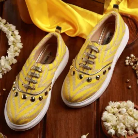 Juliet Sneakers in Yellow