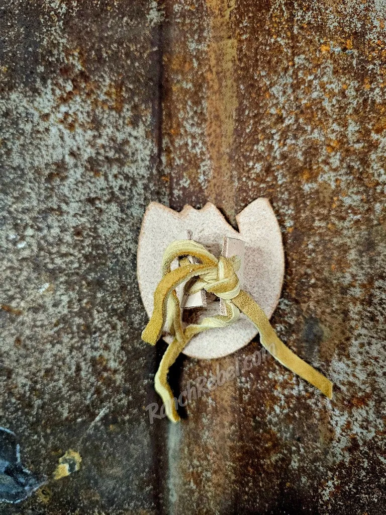 Leather Scarf Slides