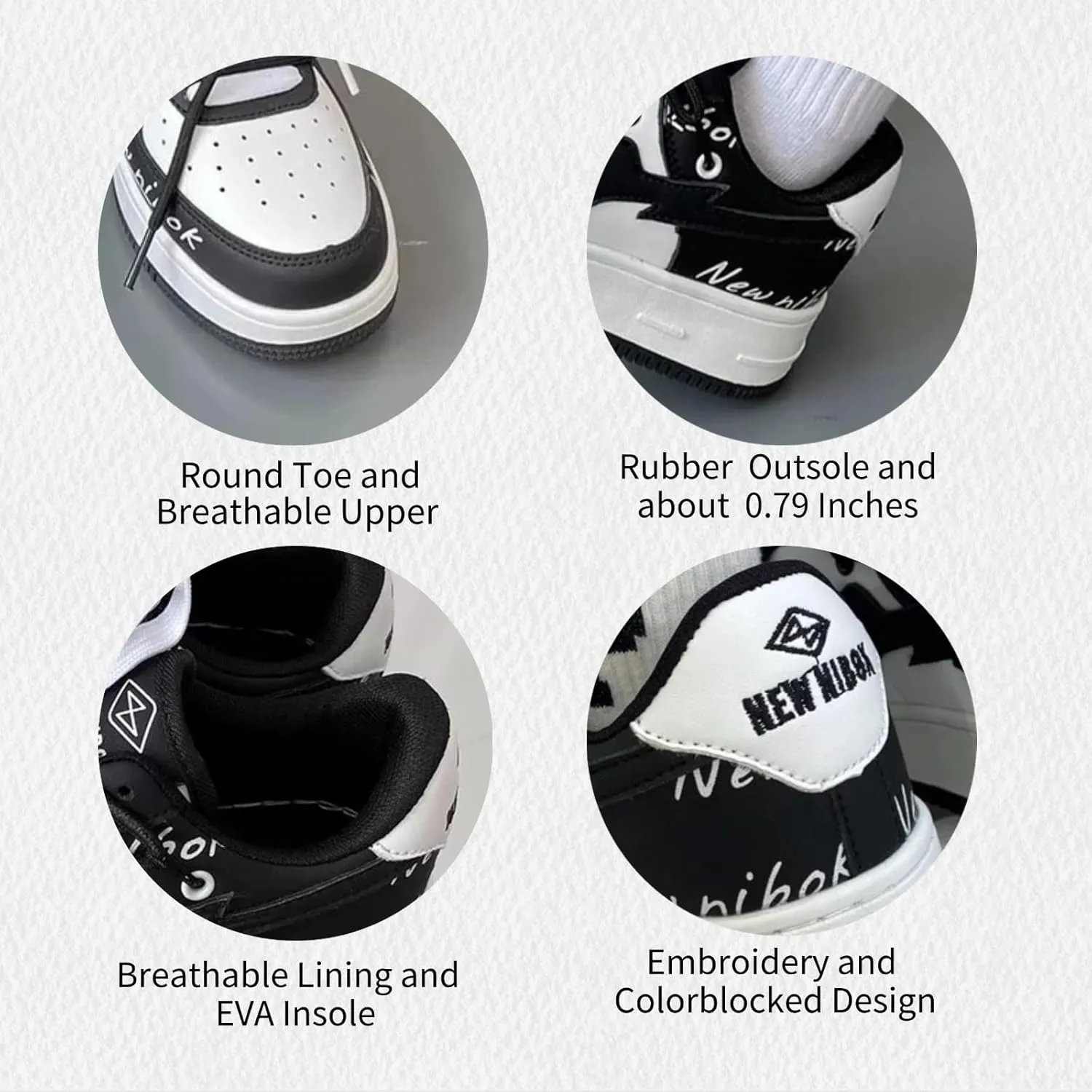 Love Heart Letter Print Platform Fashion Sneakers Skate Shoes Gifts Aesthetic Casual Chunky Shoes for Women