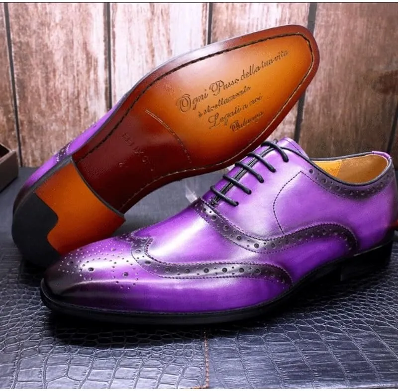 Men's Genuine Leather Low Oxford Gentleman Wedding Business Work Office Outdoor Party Casual Shoes Formal Sneakers