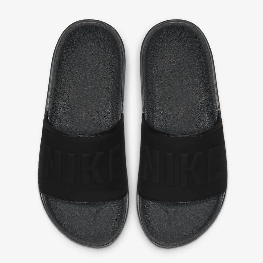 Men's Nike Offcourt Slides "Triple black" (Anthracite/Black)(BQ4639-003)