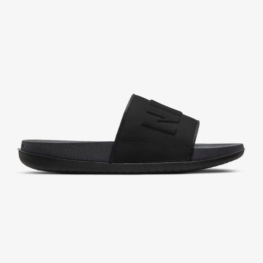 Men's Nike Offcourt Slides "Triple black" (Anthracite/Black)(BQ4639-003)