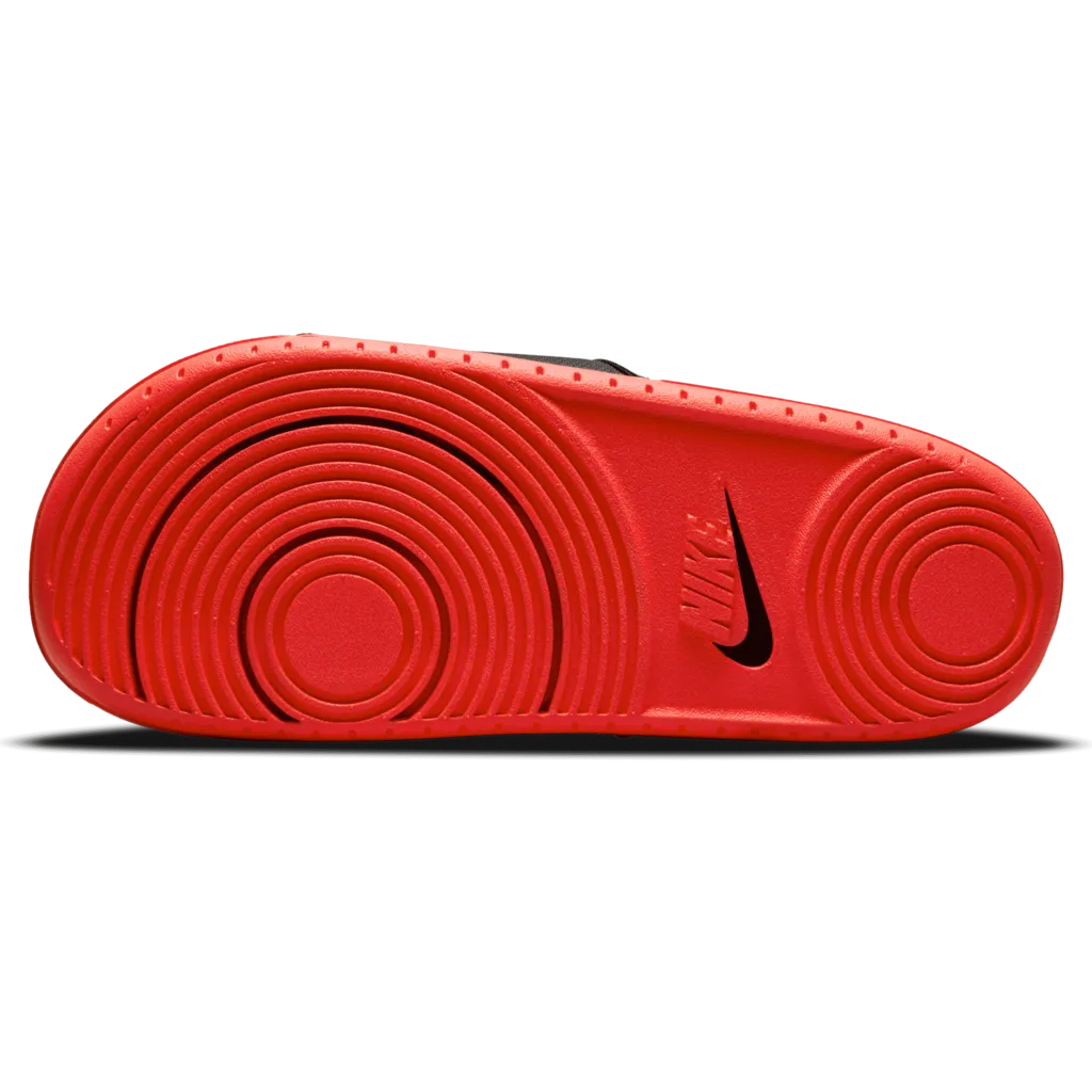Men's Nike Offcourt Slides SE "Carbon Fiber Breds" (Black/Chile Red)(BQ4639-017)