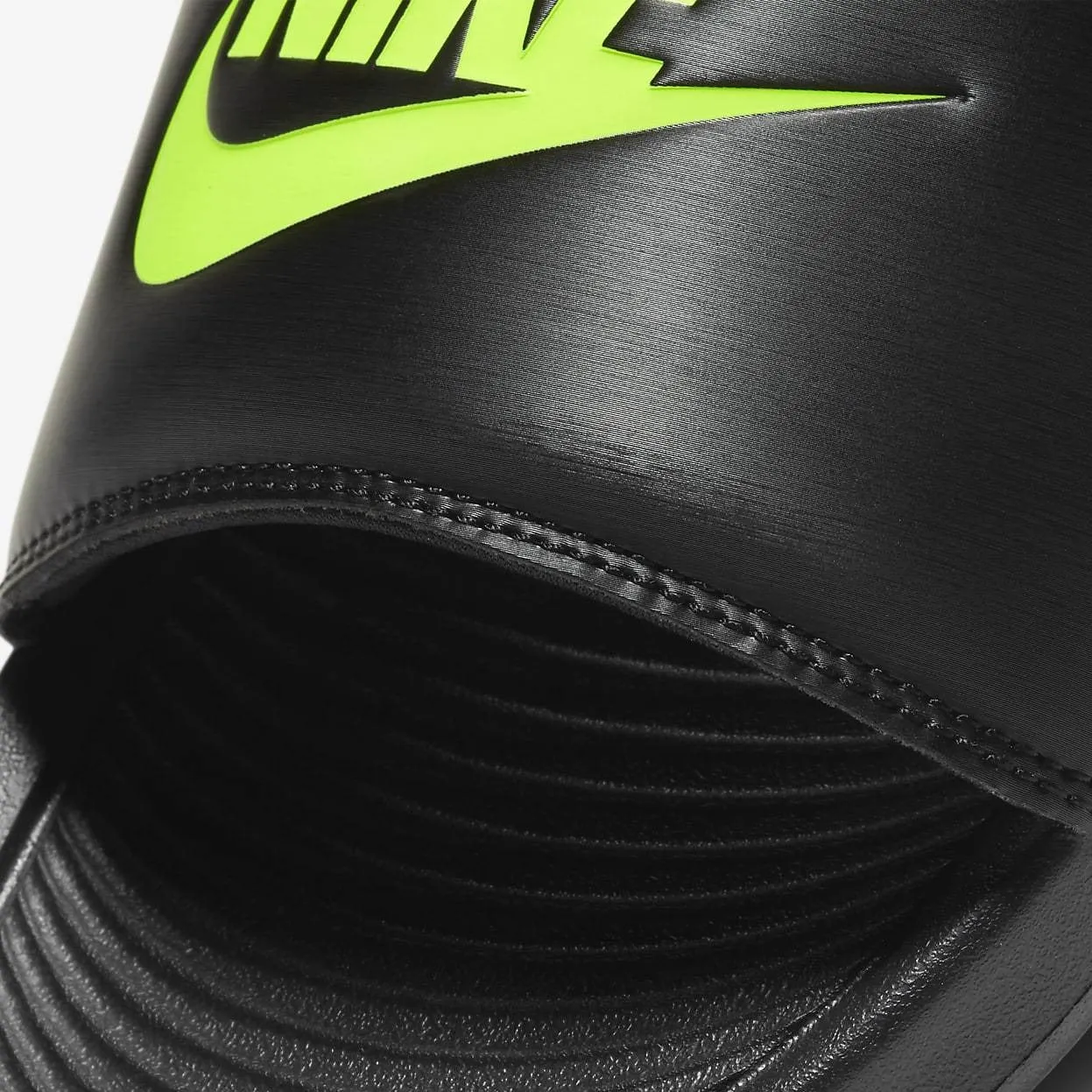 Men's Nike Victori One Slides "Black Volt" (CN9675-008)