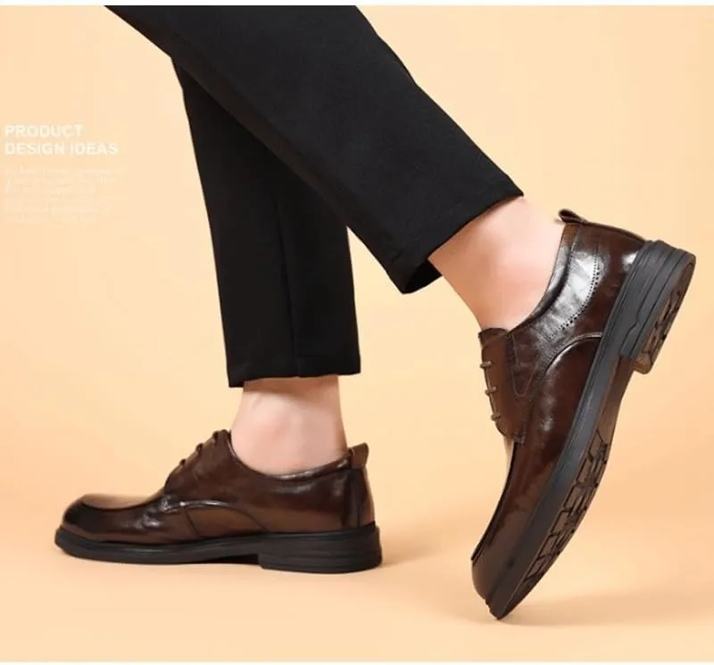Men's Patent Leather Formal Business Oxford Dress Shoes Casual Work Office Comfortable Business Shoes