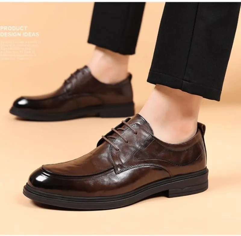 Men's Patent Leather Formal Business Oxford Dress Shoes Casual Work Office Comfortable Business Shoes