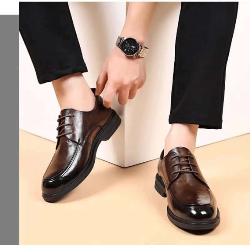 Men's Patent Leather Formal Business Oxford Dress Shoes Casual Work Office Comfortable Business Shoes