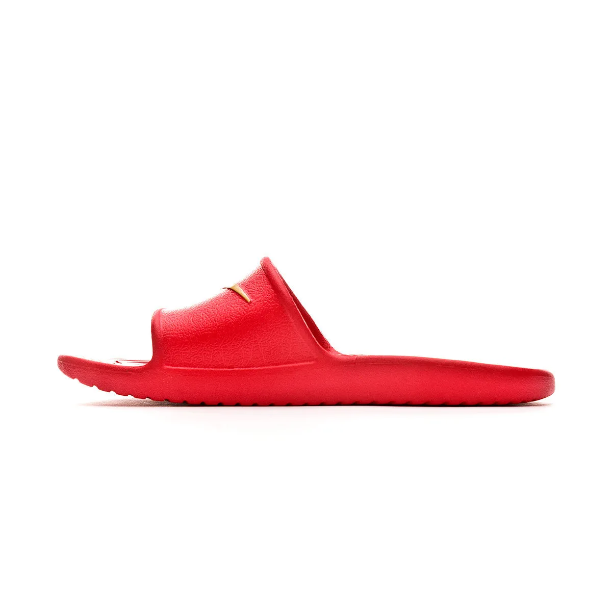 Nike Kawa Shower Slides (Red Metallic Gold)