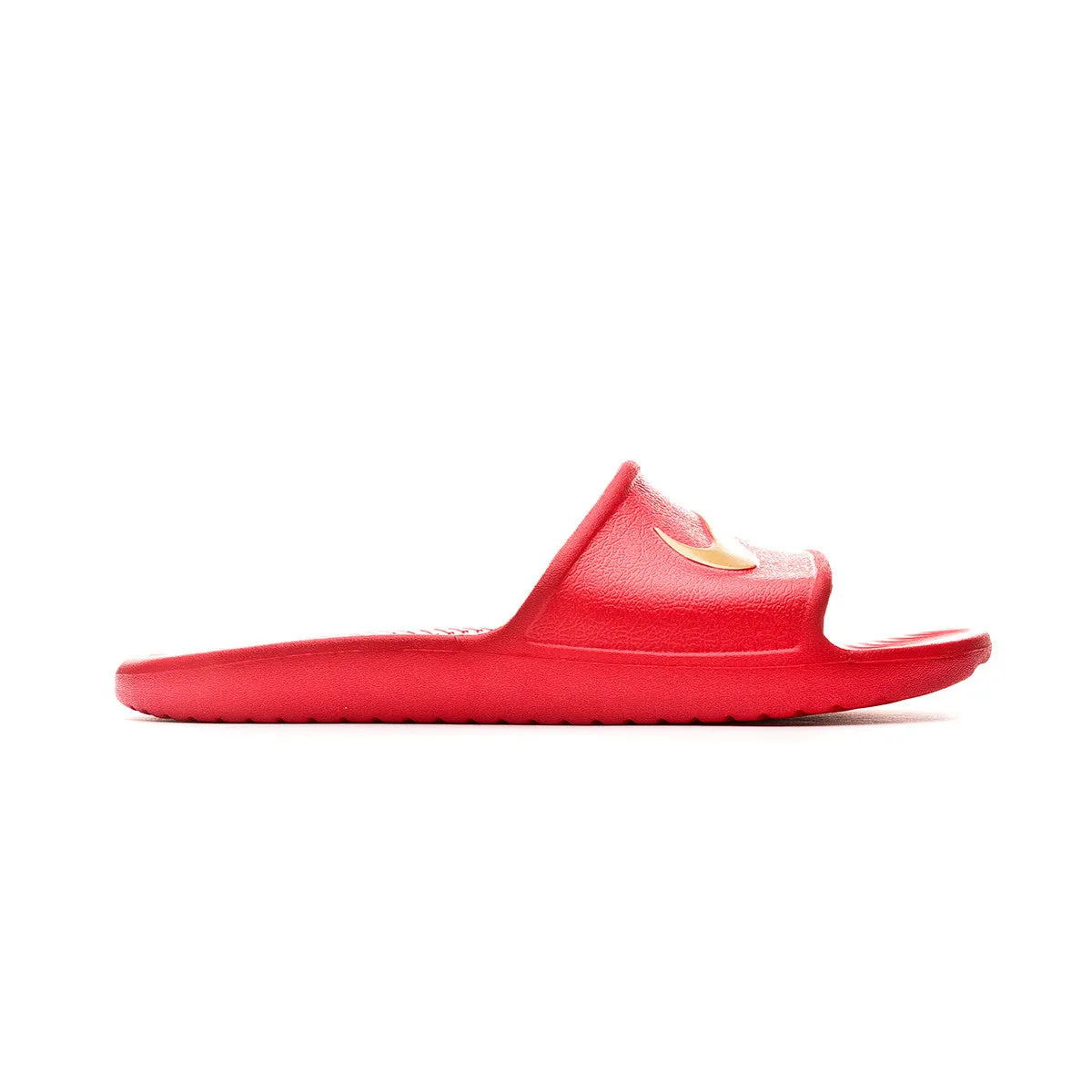Nike Kawa Shower Slides (Red Metallic Gold)
