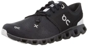 On Men's Cloud X 3 Sneakers, Black, 11.5 Medium US