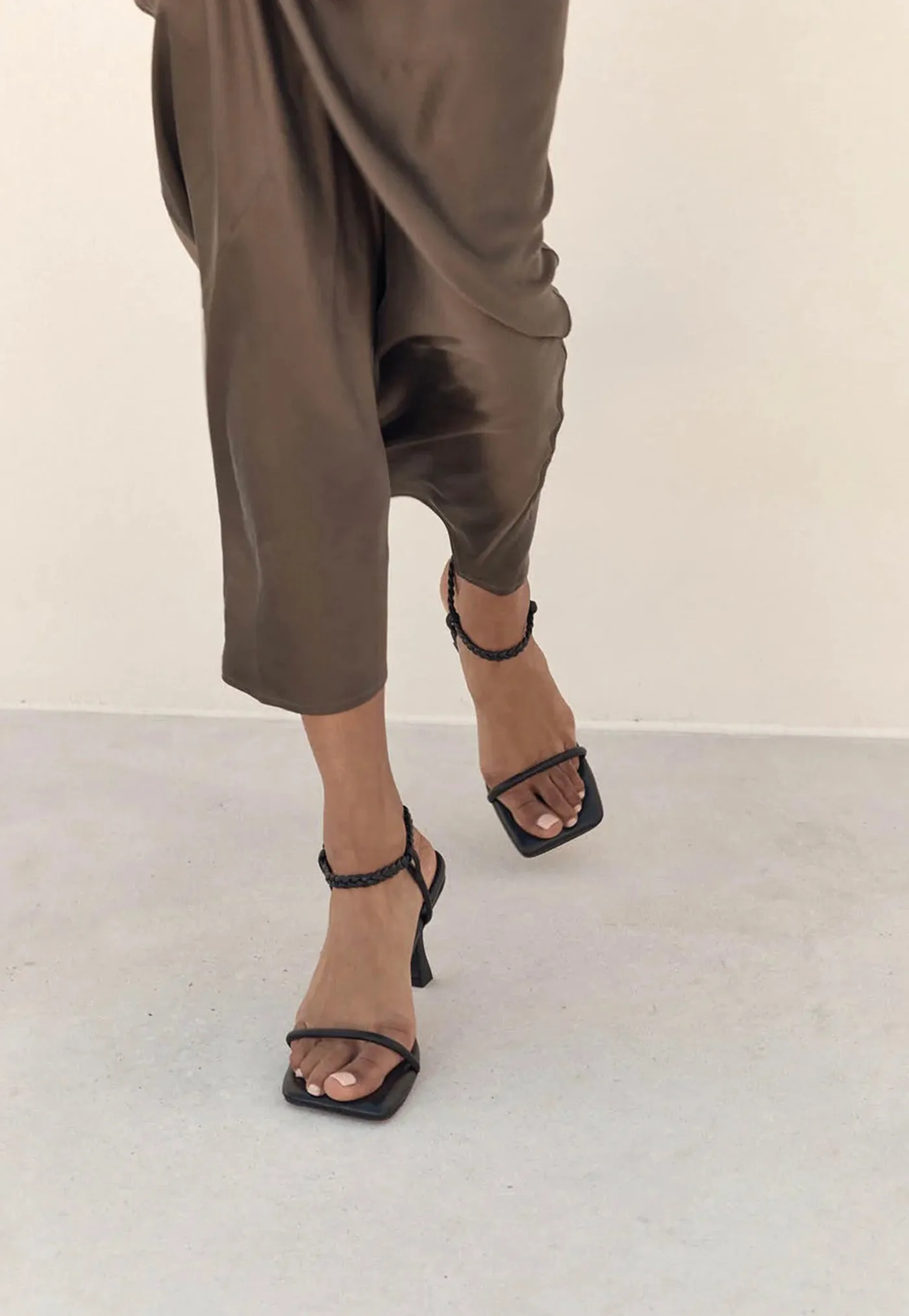 Padded Heel - Black