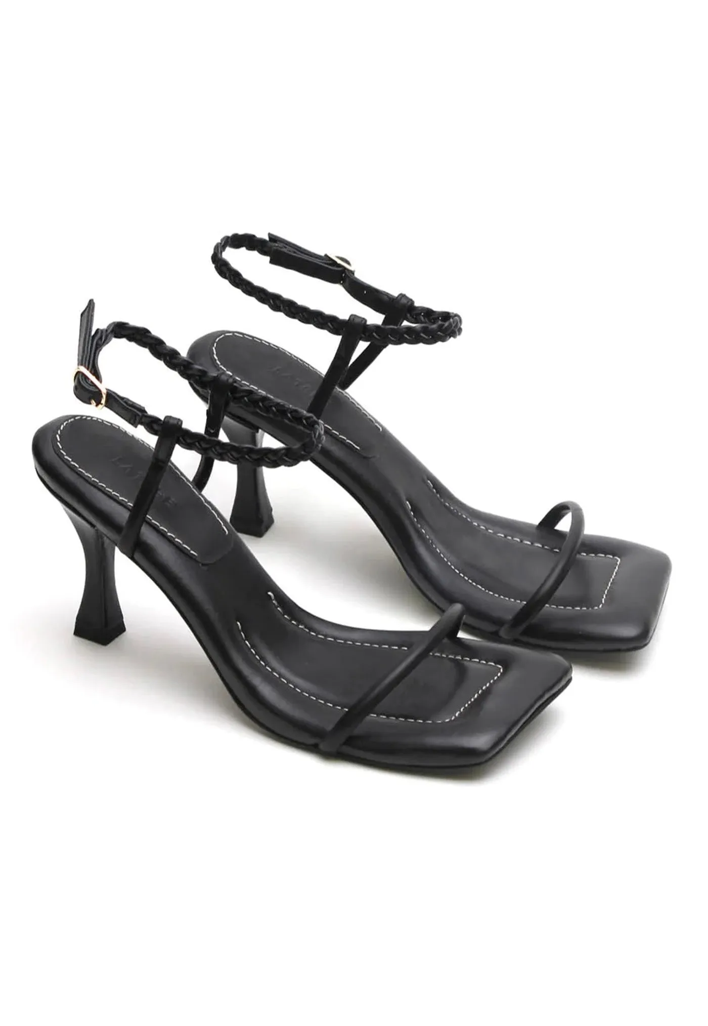 Padded Heel - Black