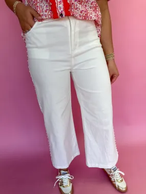 Pearl Chic Jeans - White