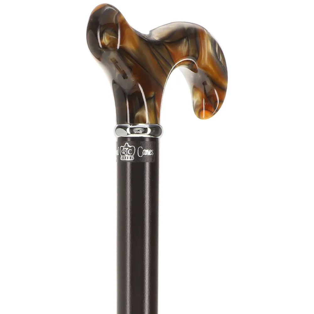 Pearlescent Acrylic Derby Cane w/ SafeTbase