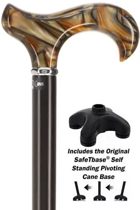 Pearlescent Acrylic Derby Cane w/ SafeTbase