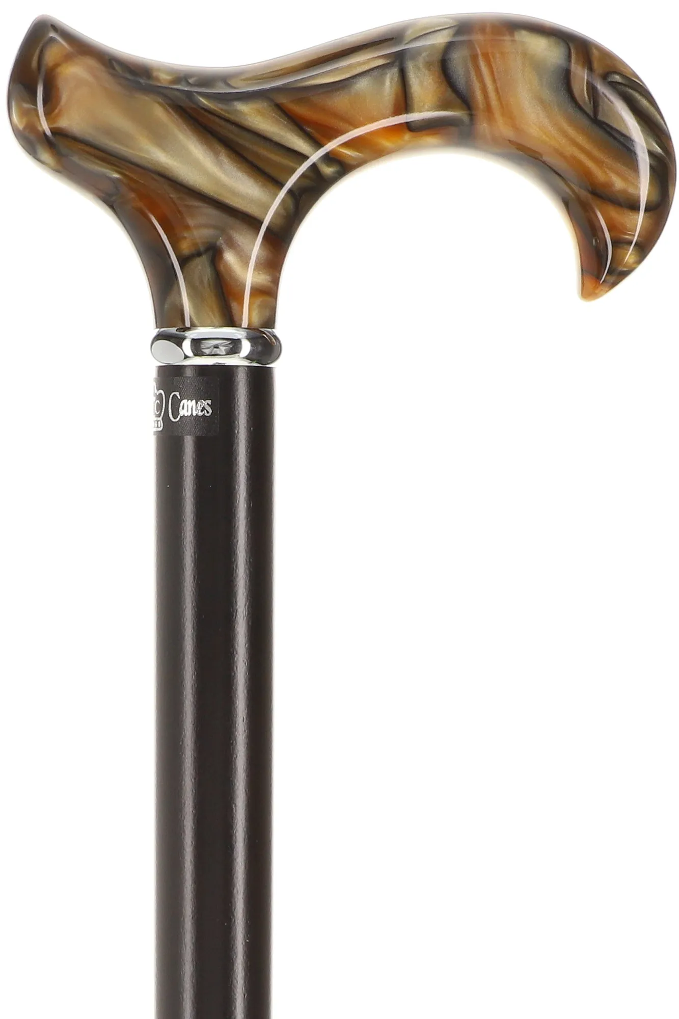 Pearlescent Acrylic Derby Cane w/ SafeTbase