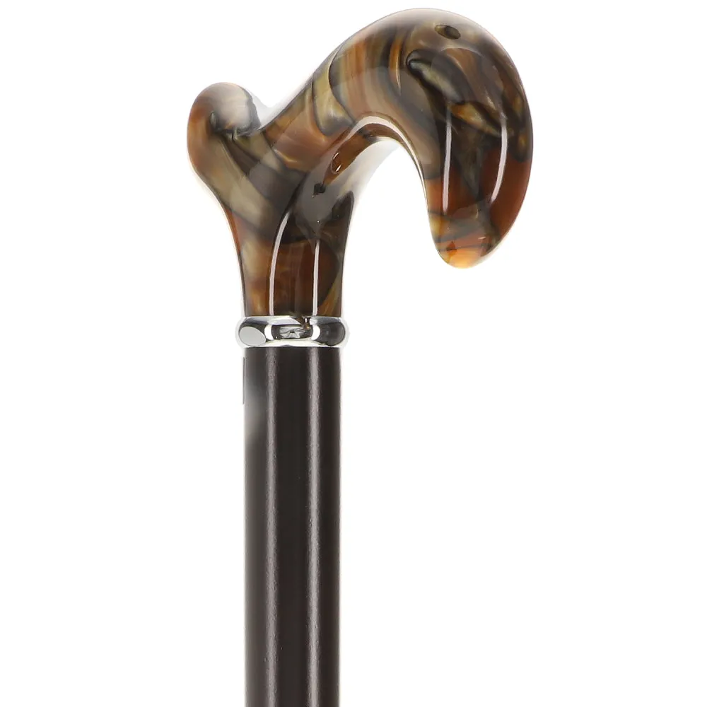 Pearlescent Acrylic Derby Cane w/ SafeTbase