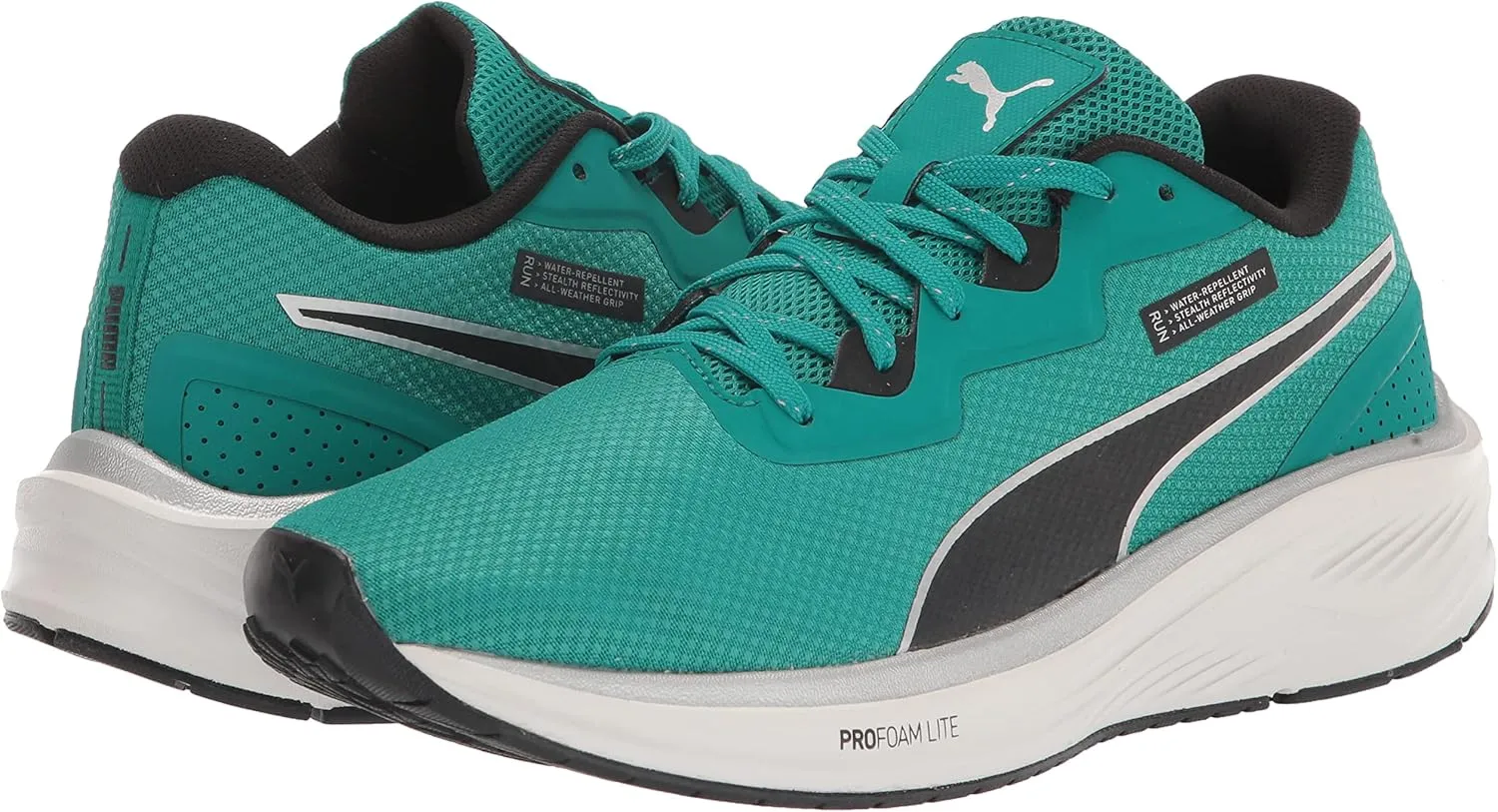 PUMA Mens Aviator WTR Running Sneakers Shoes - Black