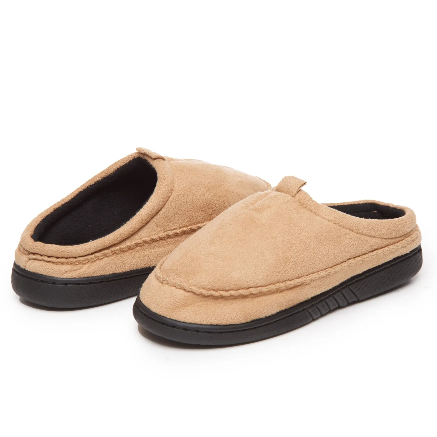 Skysole Boys’ Clog Slippers, Water Repellant Micro Suede, Cozy and Comfortable Indoor Slip-Ons