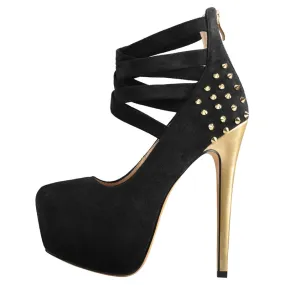 Strappy High Heel Pumps