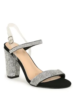Talla 20 Rhinestone Heel Sandals