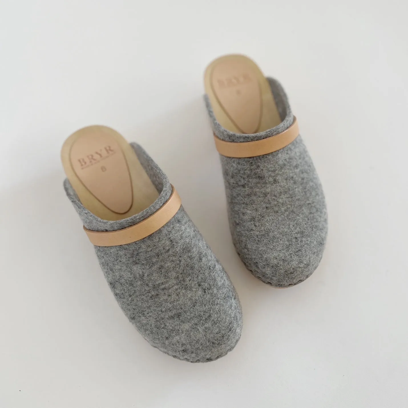 Toastie felt clog (MTO)