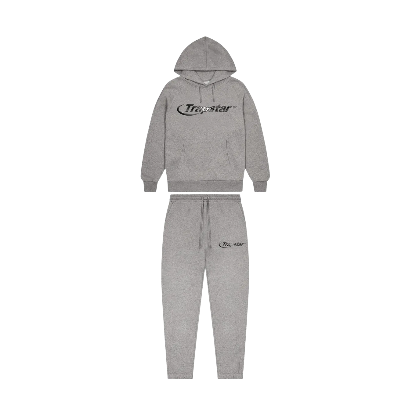 Trapstar Hyperdrive Monochrome Tracksuit 'Grey'