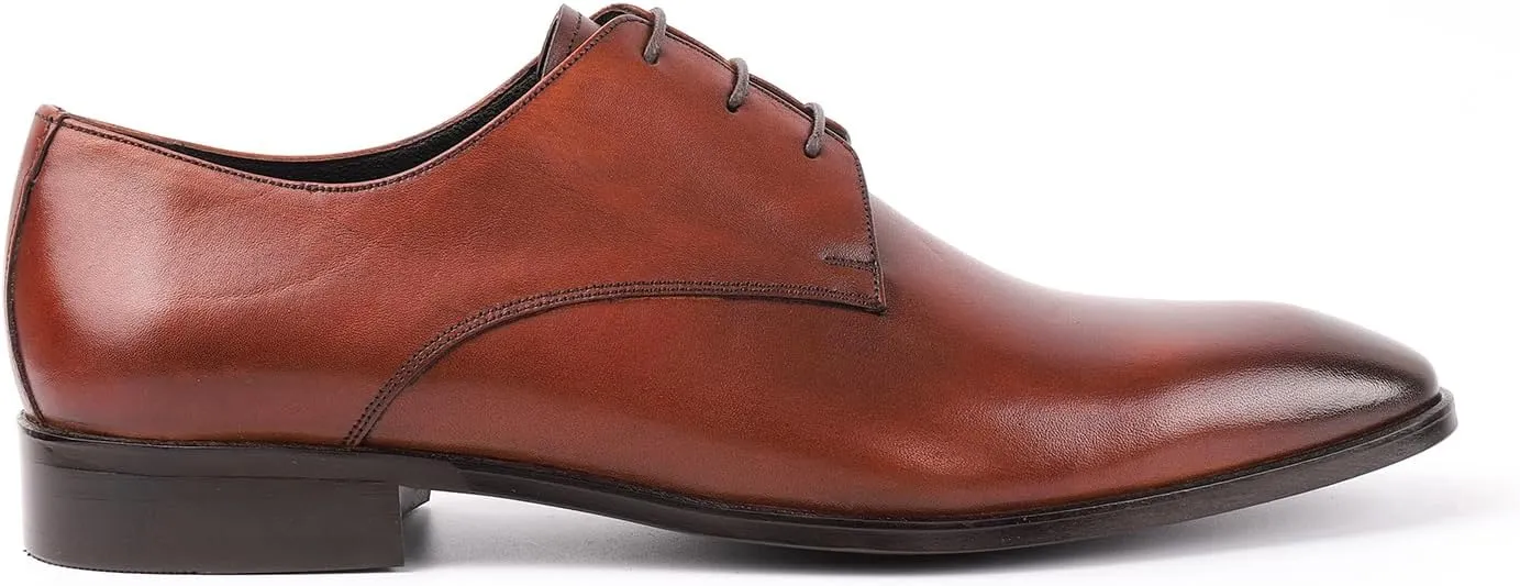 vella pais VELLAPAIS Gorman Leather Derby Shoes