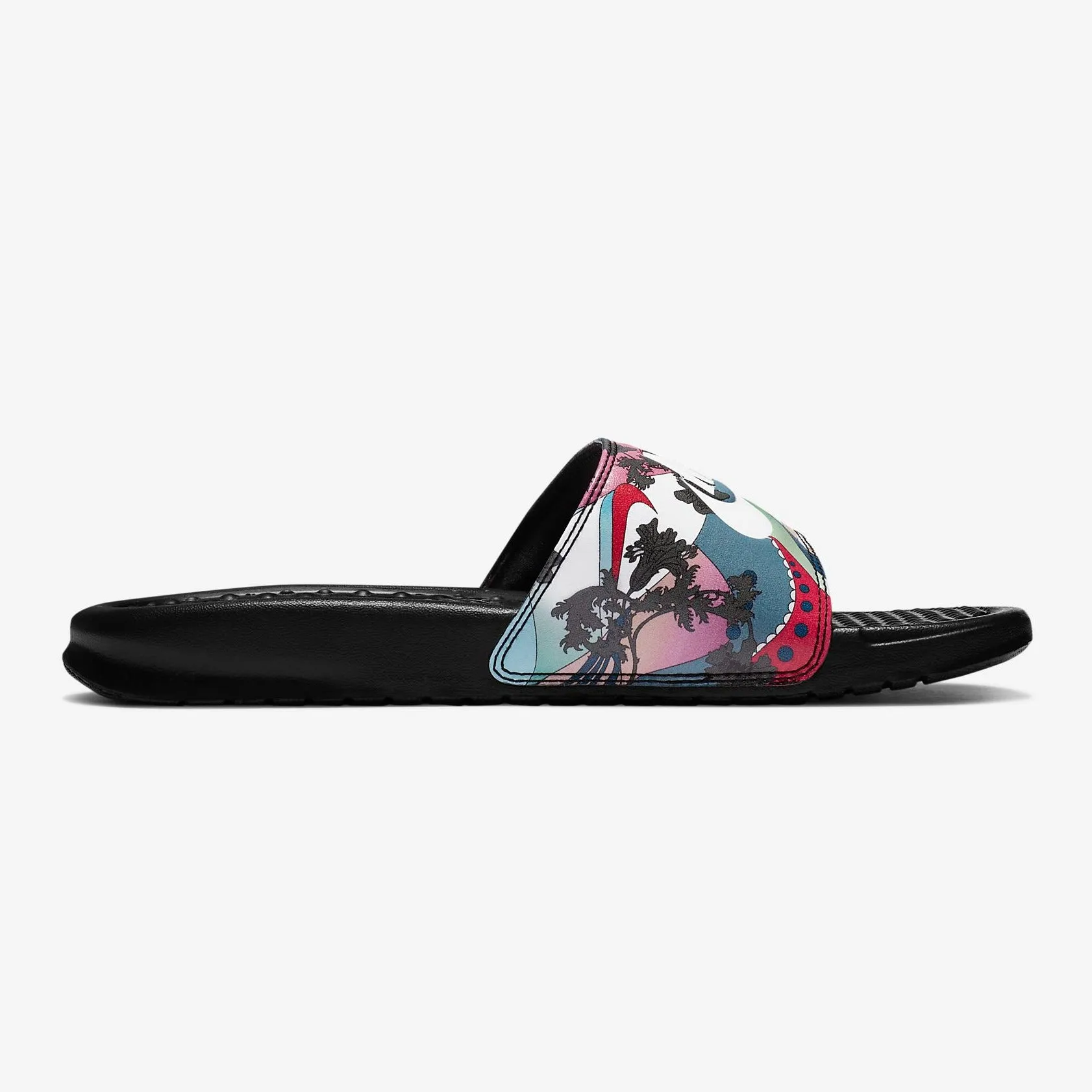 Women's Nike Benassi JDI Print (Multcolor /Black / White)(618919-039)